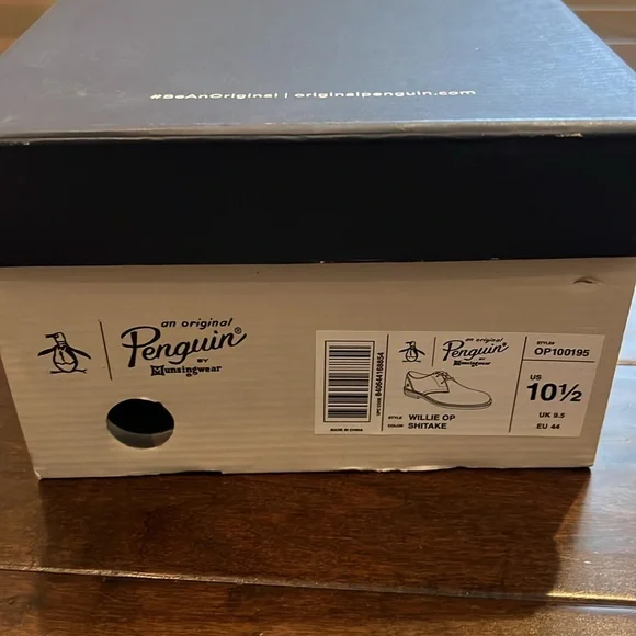 Penguin Men's Brown Leather Shoes size 10.5 - Picture 8 of 8